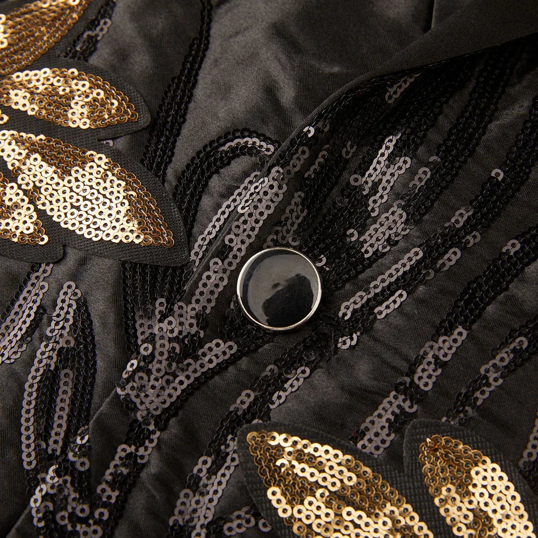 Traje de dos piezas con lentejuelas y calcomanías de posicionamiento para hombre, para banquete de boda, cantante, vestido, top y pantalones 