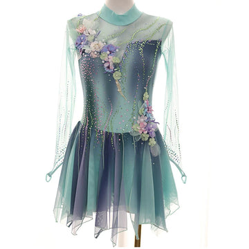 Figure Skating Performance Skirt Training Skirt Grading Kosten Skating Skirt Competition