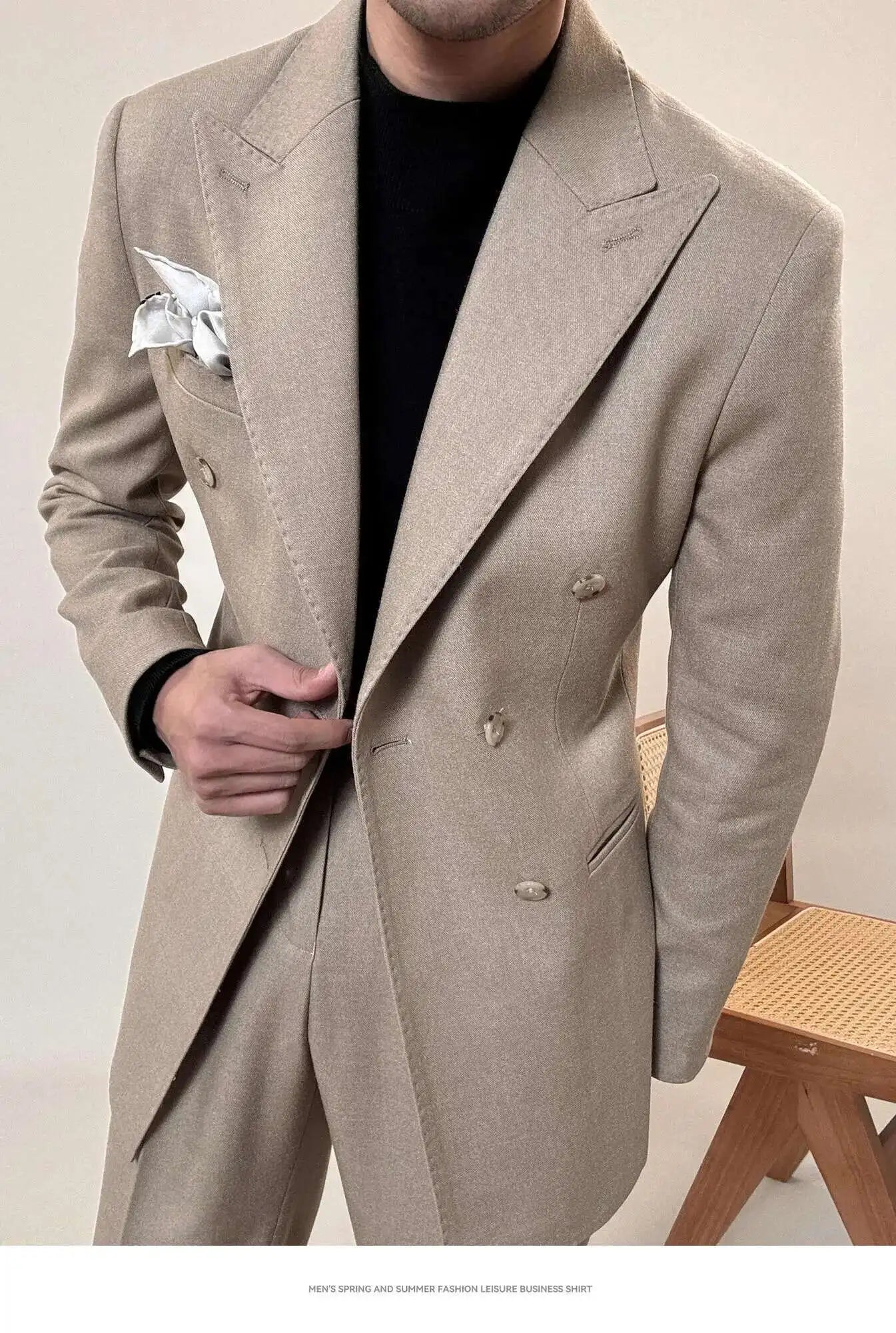 Traje informal de oficina, fiesta, graduación, esmoquin para hombre, traje de negocios de alta calidad, traje de boda para hombre, versátil