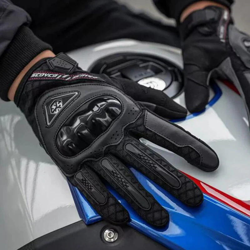 Motorcycle Gloves Riding Breathable Motocross Touch Function Guantes Moto Riding Gloves