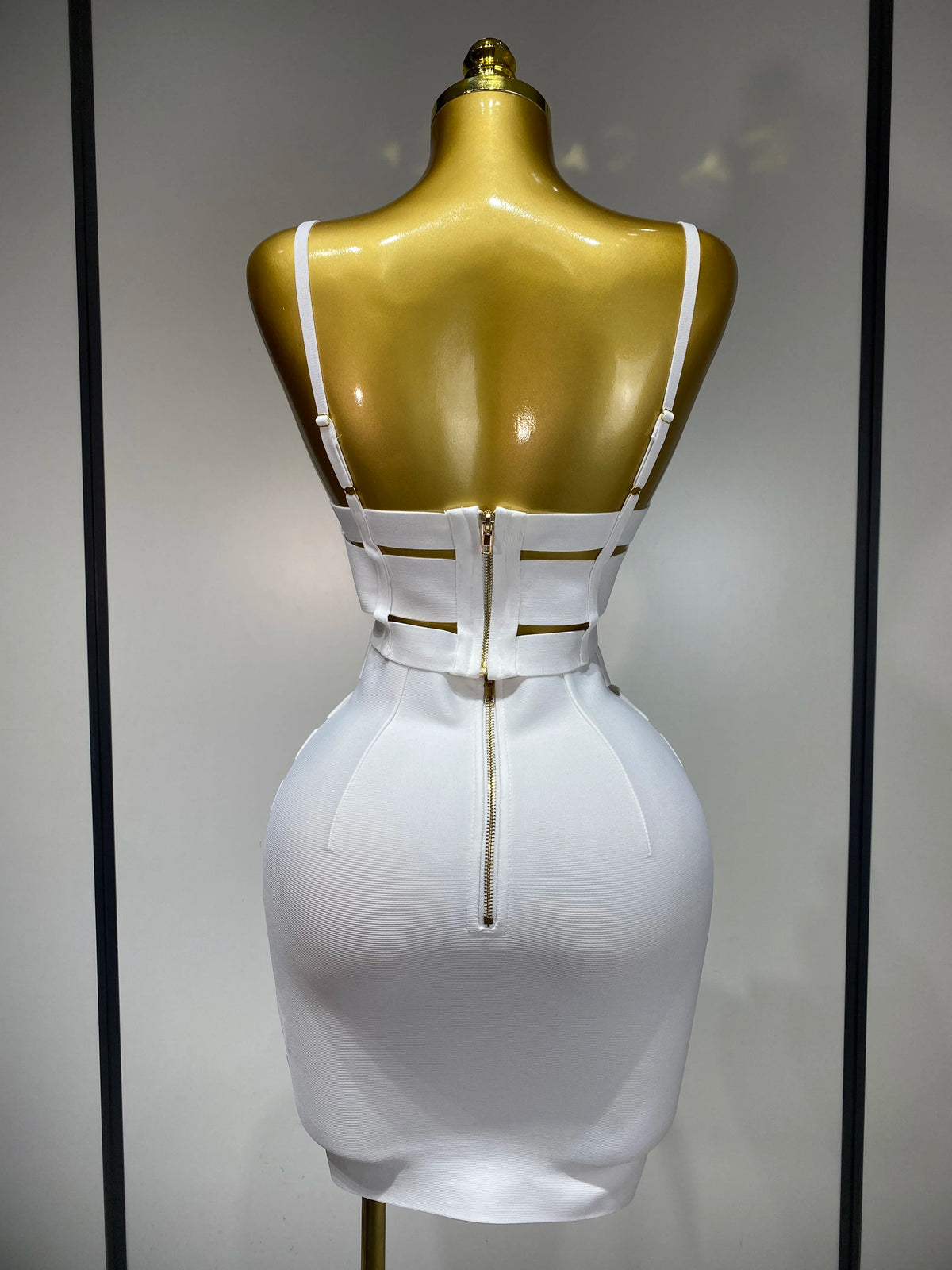 Women Sexy Cut Out Mini Bodycon Bandage Skirt Two Piece Set Celebrity High Street Evening Birthday Club Party Outfits