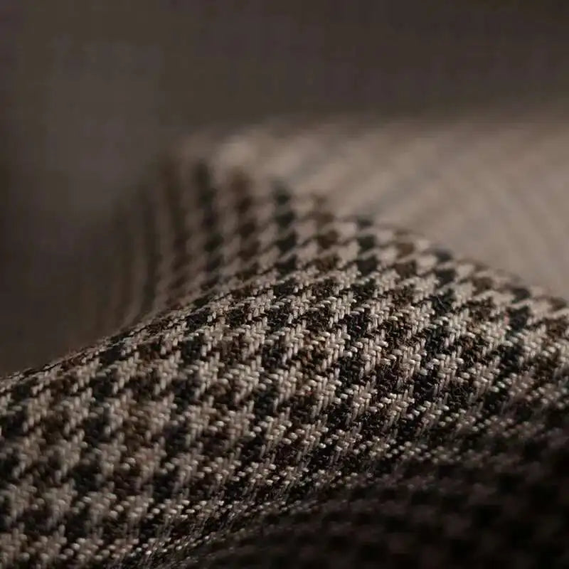 Costume 3 pièces à double boutonnage, tenue décontractée et formelle, élégant, en laine, de luxe, pour homme, gentleman britannique