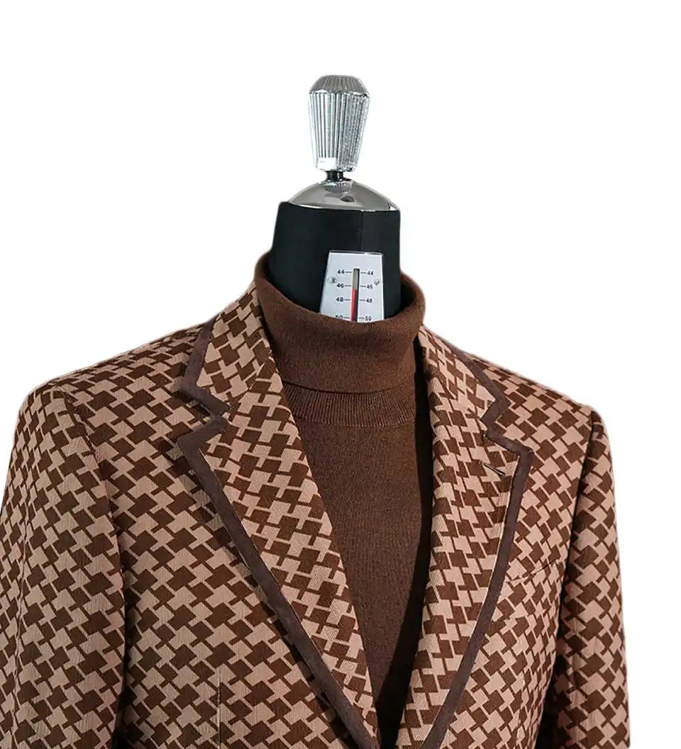 Fashion Wedding Suits for Men Notched Lapel Tuxedos Single Breasted 2 Pcs Jacket with Pants Groom Wear Customized Business