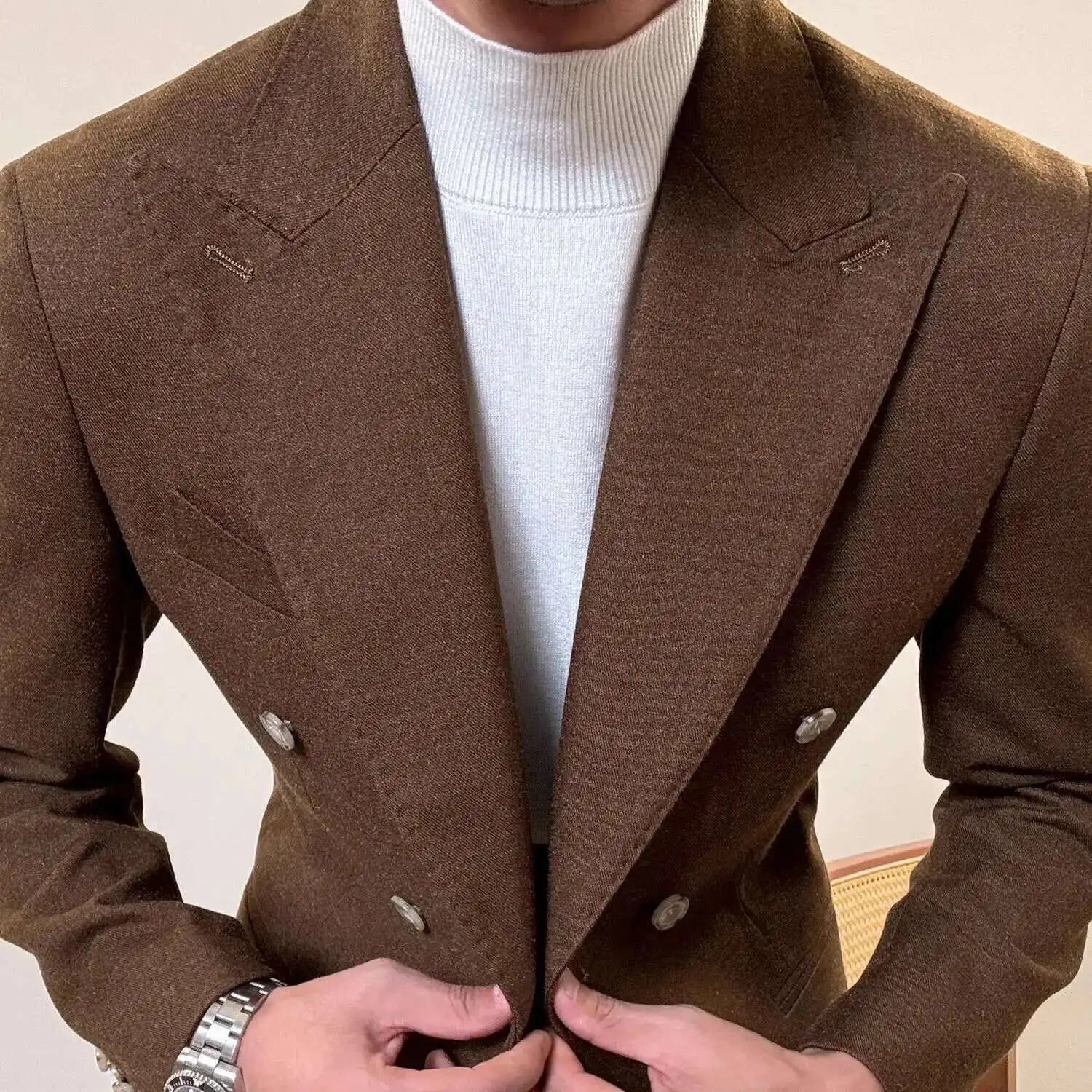 Traje informal de oficina, fiesta, graduación, esmoquin para hombre, traje de negocios de alta calidad, traje de boda para hombre, versátil