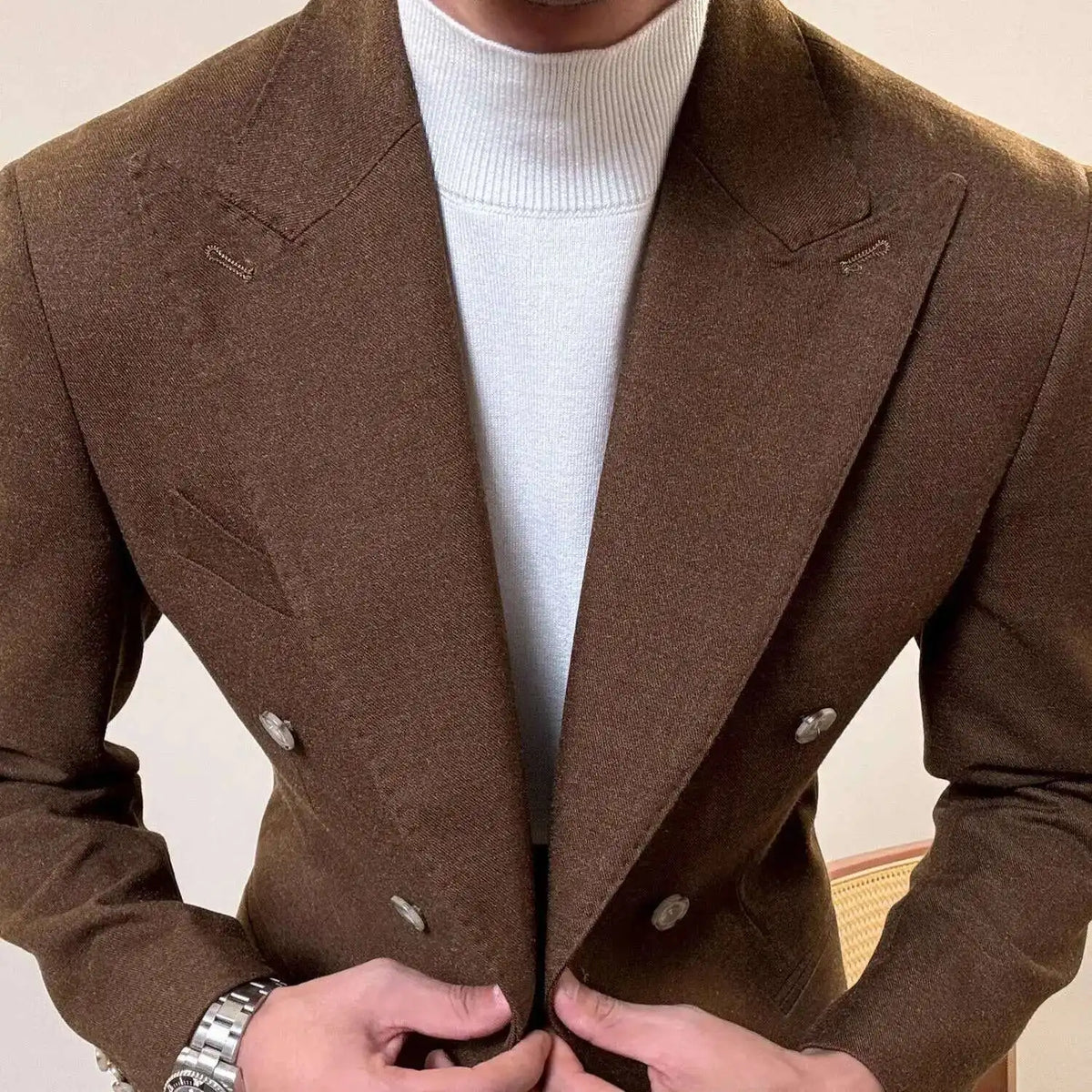 Casual Office Party Prom Costume Homme Men Tuxedo Suit Winter Business Dress Suit Wedding Suit for Men Versatile