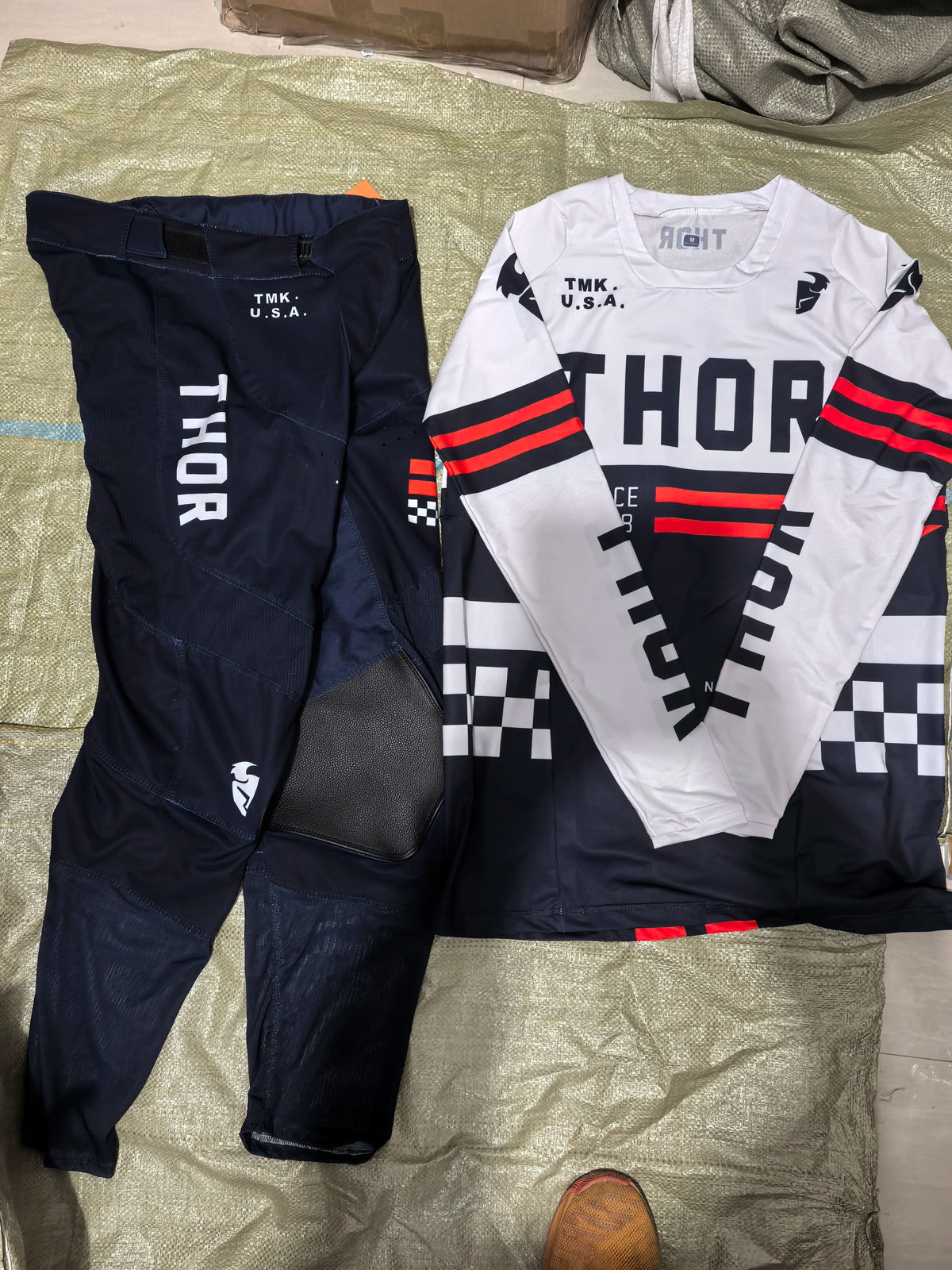 TLD Racing MX Dirt Bike Combos Ensemble d'équipement de motocross Ensemble de maillot de moto tout-terrain Vêtements de course hors route Combinaison de moto