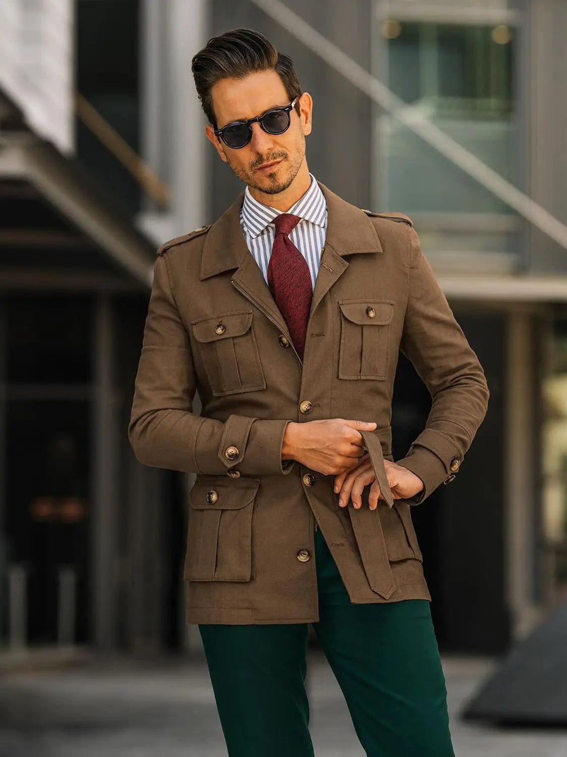 Men's Blazer Solid Color Tuxedos Slim Fit Single Breasted  Jacket for Wedding Groom Only Coat Custom Made Terno Masculino