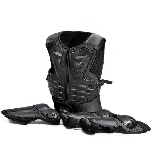 Devil Race Motorcycle Protective Gear Children's Armor Clothing Riding Protective Suit Sports Knee Pads Elbow Pads