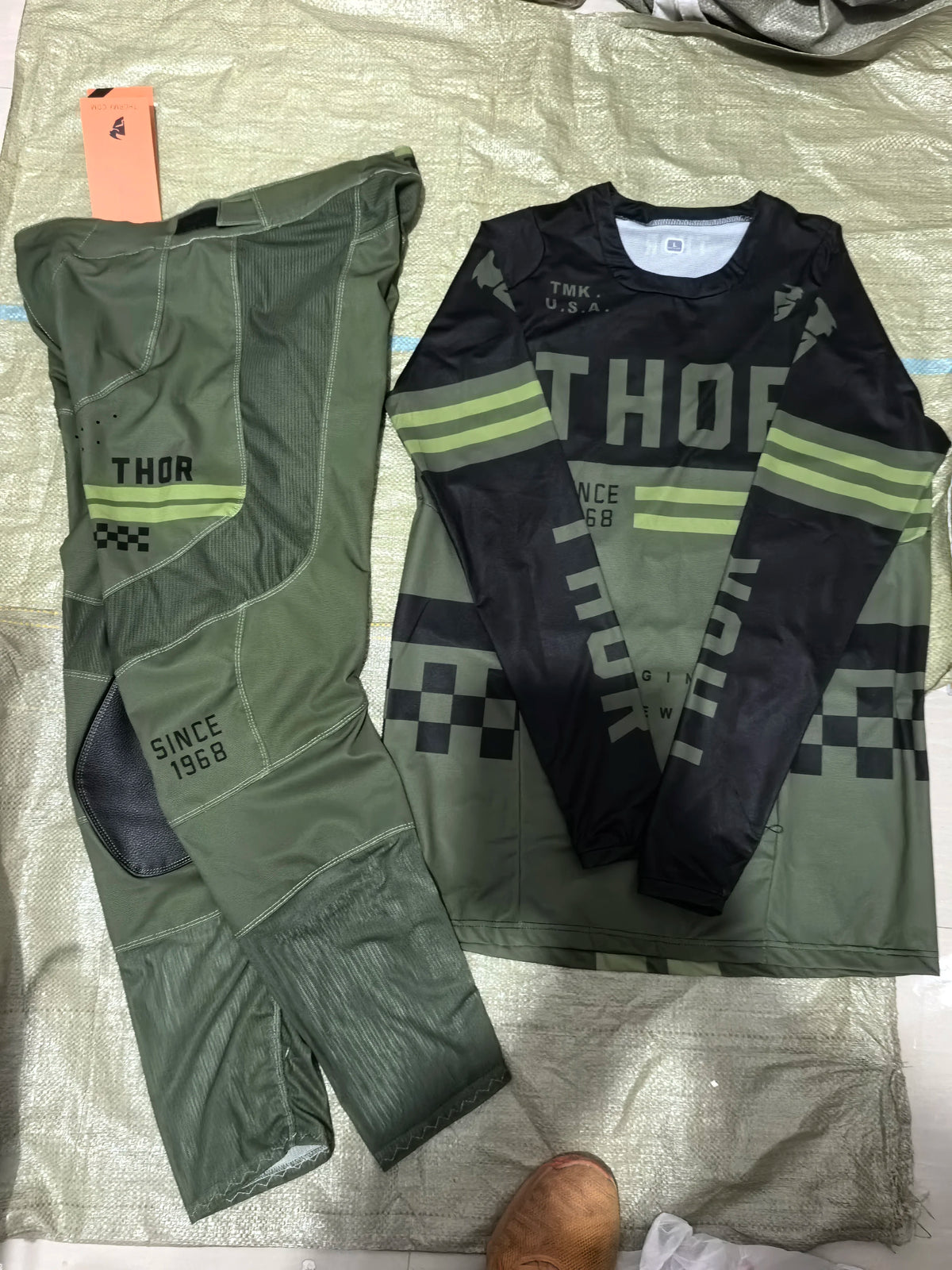TLD Racing MX Dirt Bike Combos Ensemble d'équipement de motocross Ensemble de maillot de moto tout-terrain Vêtements de course hors route Combinaison de moto