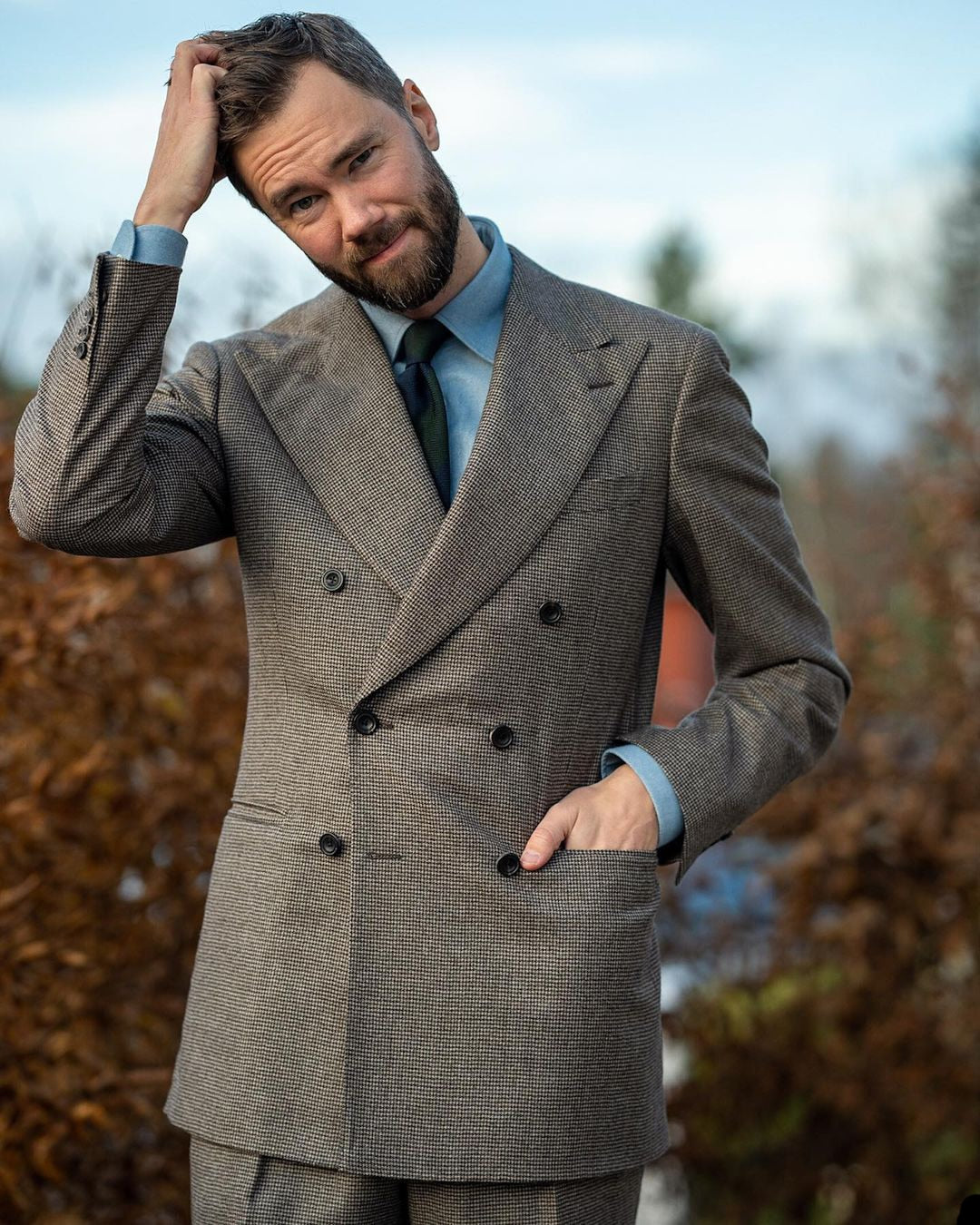 Costume vintage pour homme, smoking sur mesure, deux pièces, veste et pantalon à chevrons, costume de chanteur pour fête de mariage 
