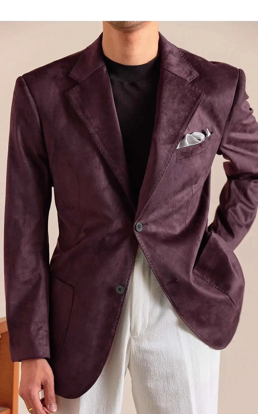 Italian Style Blazer Men Casual Business Spring Autumn Jacket Men Blazer Masculino Slim Fit Blazer Hombre Blazers Para Hombre