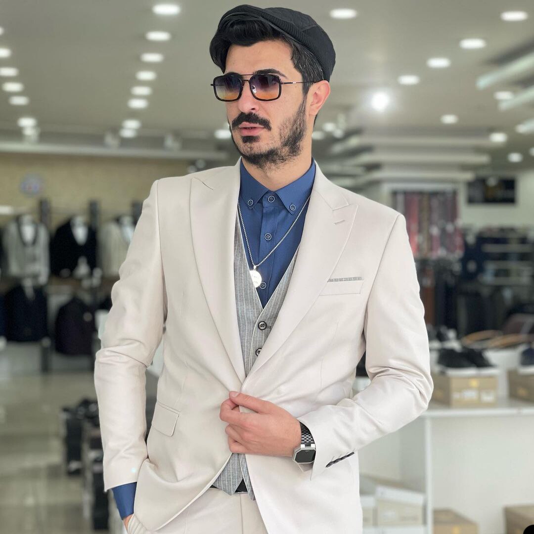 Costume classique blanc pour homme, veste une pièce sur mesure à un bouton, costume de créateur pour marié, occasion formelle 