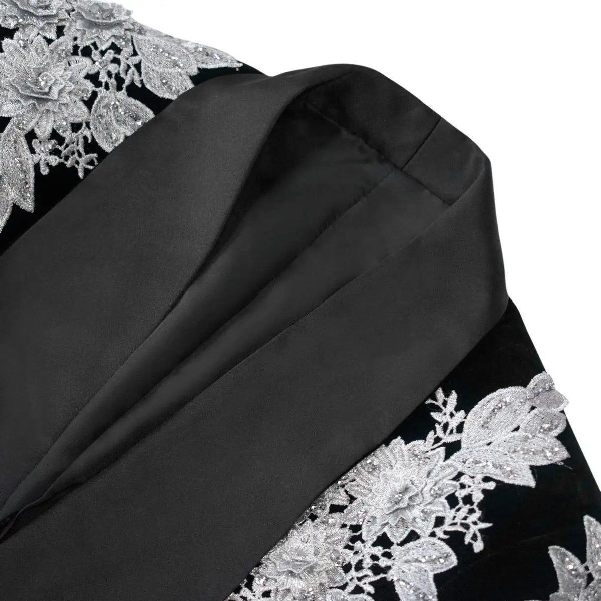 Designer Wedding Tuxedos Appliques Sequins Men Suit Shawl Lapel 1 Piece Set Jacket Party Groom Business Blazers Customized