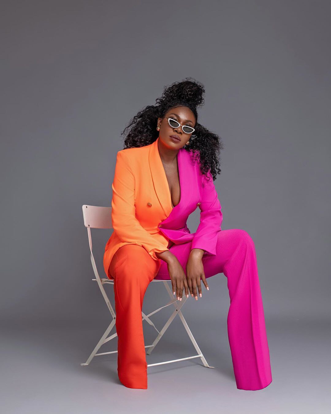 Blazer de mujer a juego con colores, abrigo de manga larga, trajes casuales para oficina, conjuntos de 2 piezas para damas 