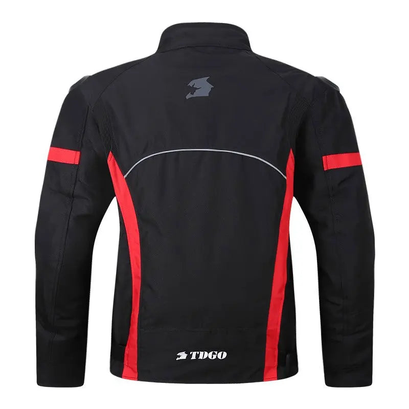 Men Motorcycle Jacket Waterproof Four Season Motorbike Overcoat Pants Reflective Riding Jackets Windproof Suits Removable Lining