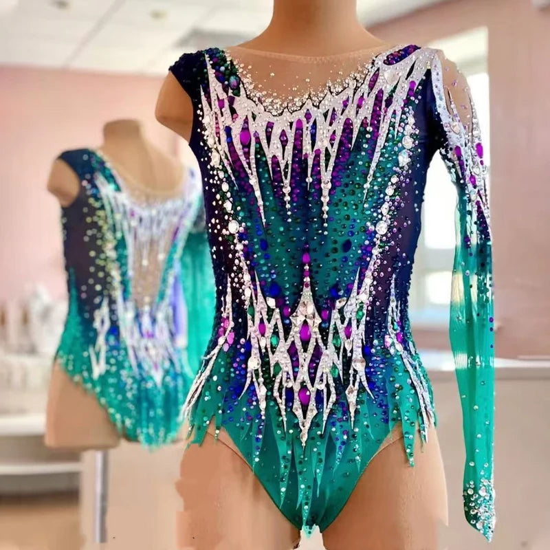 Customized Figure Skating Performance Dress, Grading Exam, Coasten Customized Stage Performance Costume