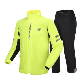 Motorcycle Raincoat Suit Men Outdoor Rainwear Fishing Waterproof Jumpsuit Ultrathin Rain Coat Cycling Hiking Gear and Shoe Cover