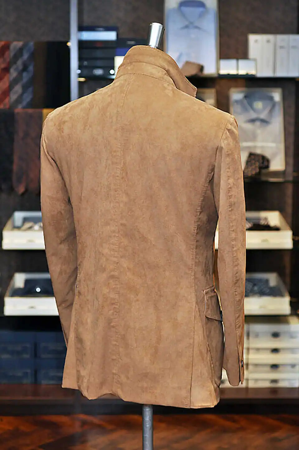 Classic Chamois Men's Blazer for Wedding Shawl Lapel Suede Tuxedos Prom Business Only Jacket Terno Masculinos Customized