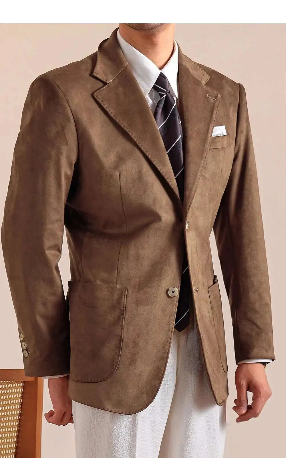 Italian Style Blazer Men Casual Business Spring Autumn Jacket Men Blazer Masculino Slim Fit Blazer Hombre Blazers Para Hombre
