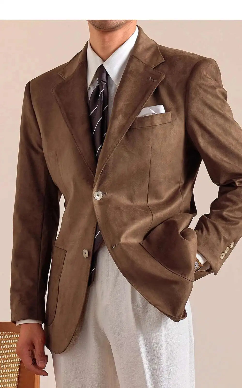 Italian Style Blazer Men Casual Business Spring Autumn Jacket Men Blazer Masculino Slim Fit Blazer Hombre Blazers Para Hombre