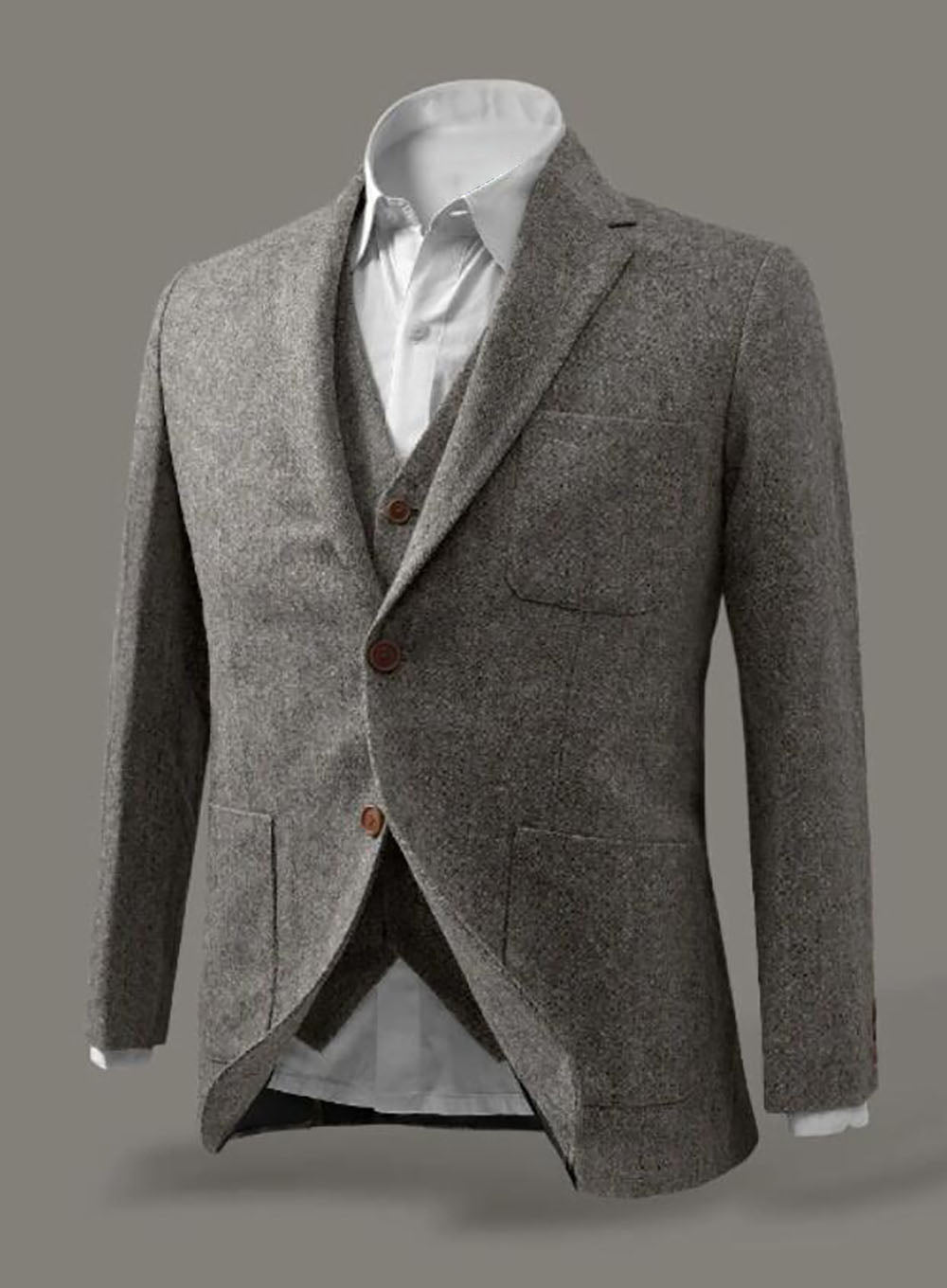 Business Men Suits With Slim Fit Lapel Wedding Prom Coats and Pants Tuxedos Groom Tailored