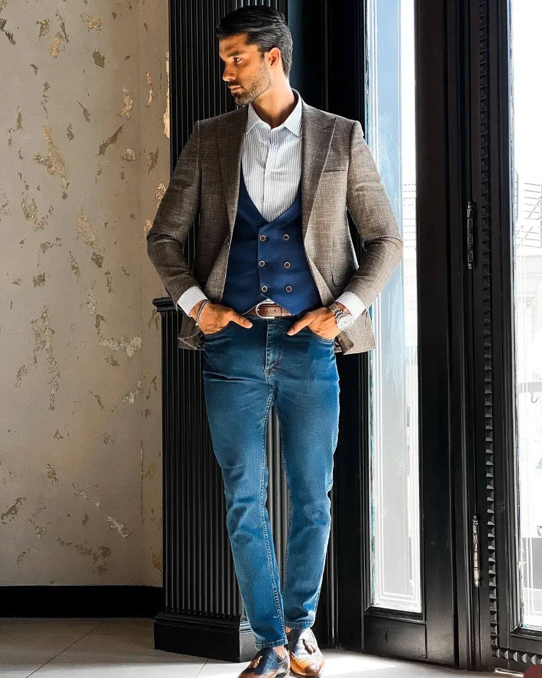 Esmoquin de boda de un solo pecho para hombre, traje de novio con solapa de pico, corte entallado, chaqueta para fiesta de graduación 