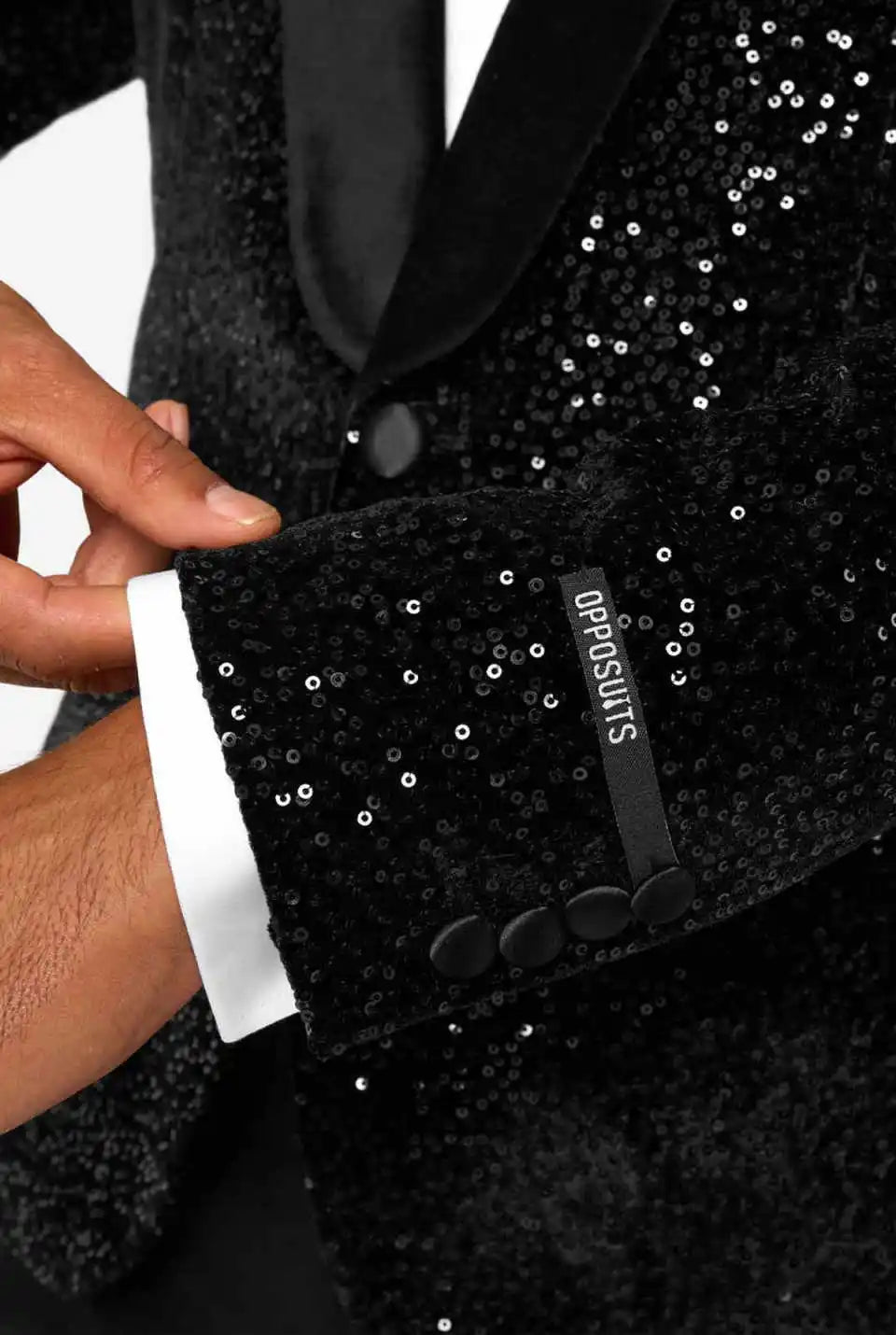 Shining Men Suits Slim Fit 2 Pieces Jacket Pants Shawl Lapel Sequins Groom Wedding Tuxedos Party Prom Blazer Customized