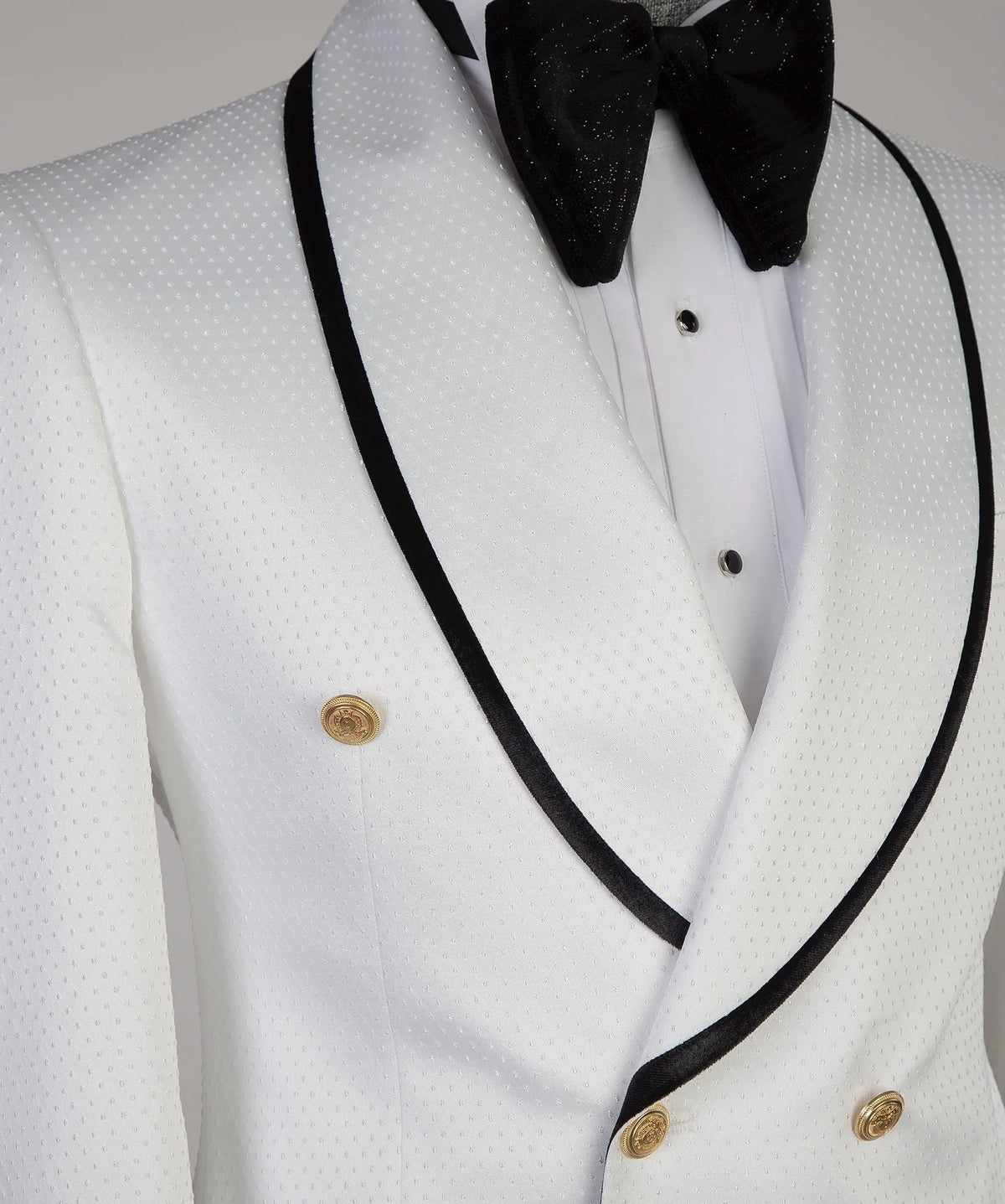 Classic Mens Wedding Suits Fit Slim Shawl Lapel 2 Pieces Set Party Prom Blazer Customized Double Breasted Jacket+Pants