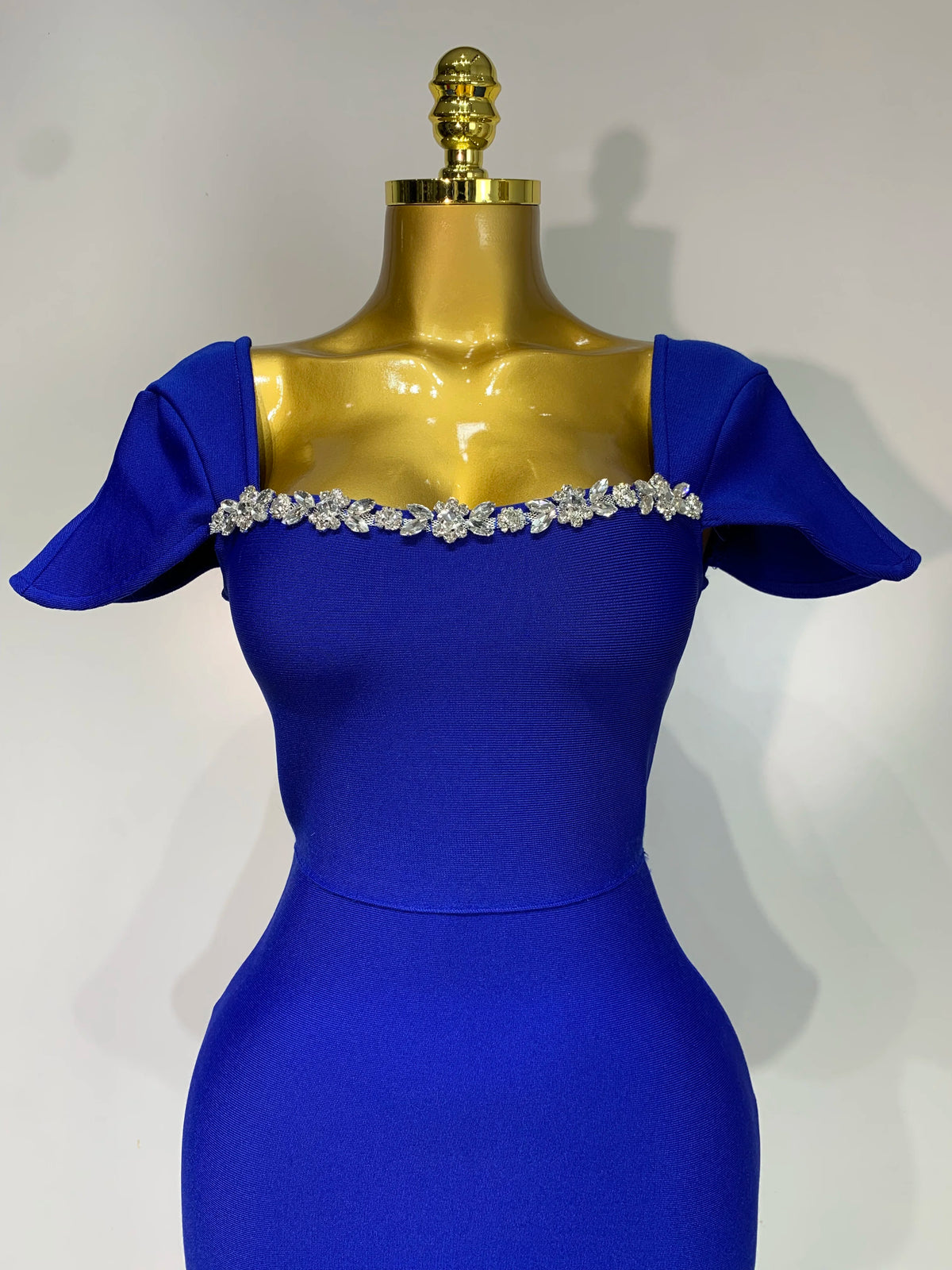 Celebrity Elegant Bandage Long Party Dress Women Sexy Square Collar Stretch Evening Prom Gown Club Luxury Birthday Dresses