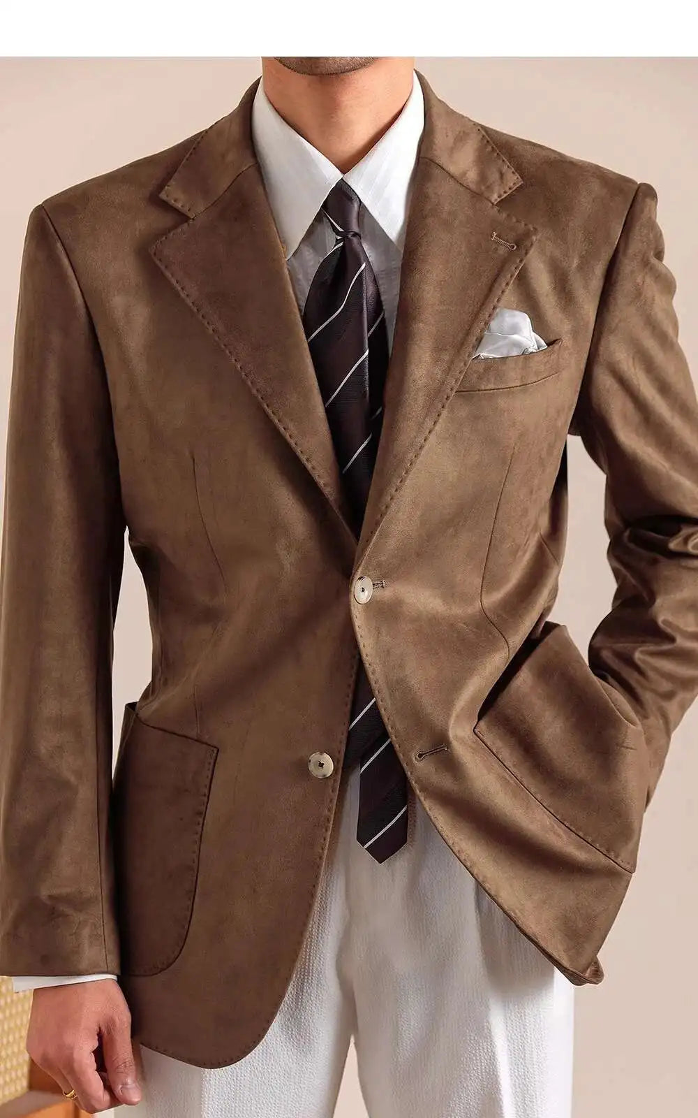 Italian Style Blazer Men Casual Business Spring Autumn Jacket Men Blazer Masculino Slim Fit Blazer Hombre Blazers Para Hombre