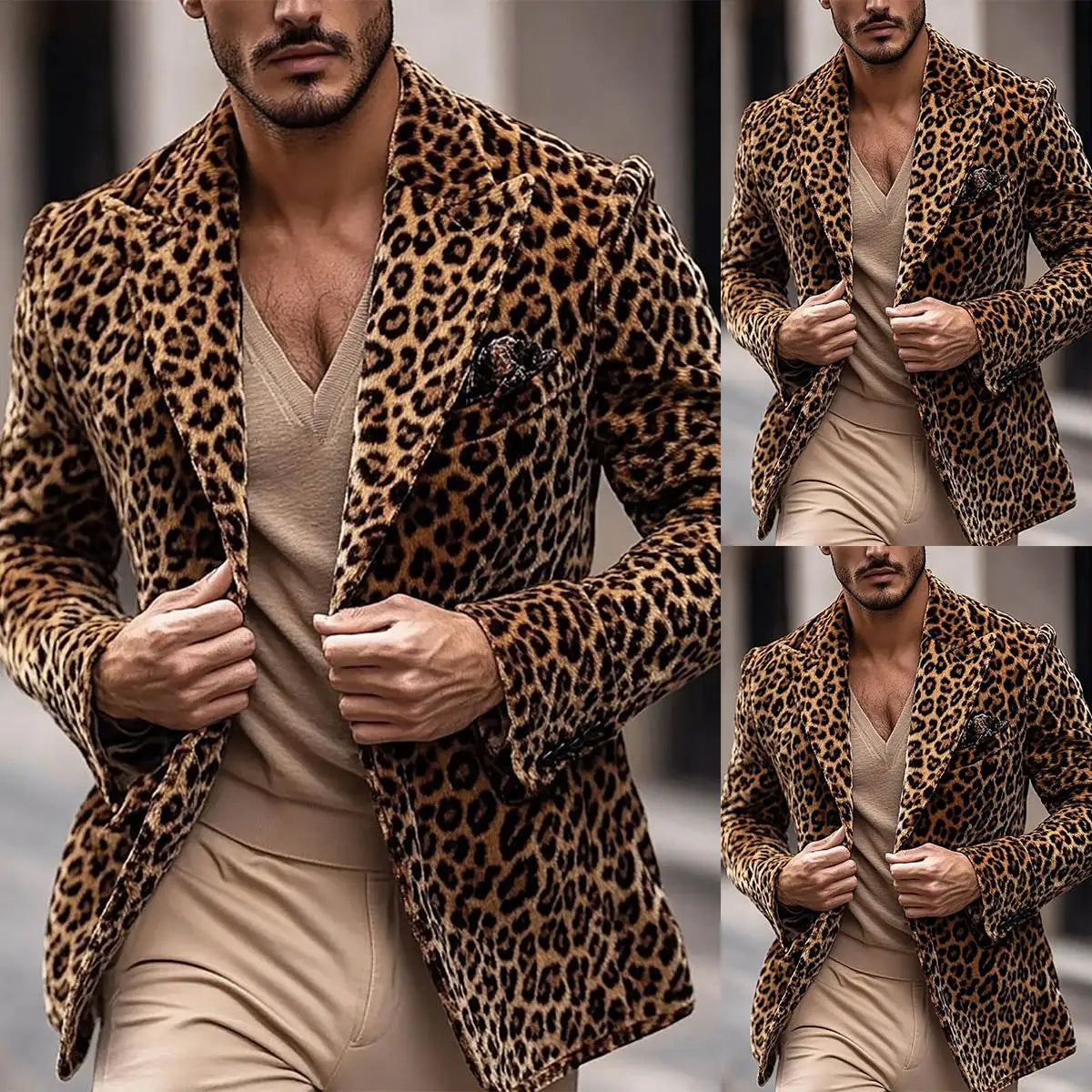 Winter Vintage Men Wedding Coat Single Breasted Peaked Overcoat Thick Party Customized Coats Custom Made Only Blazer