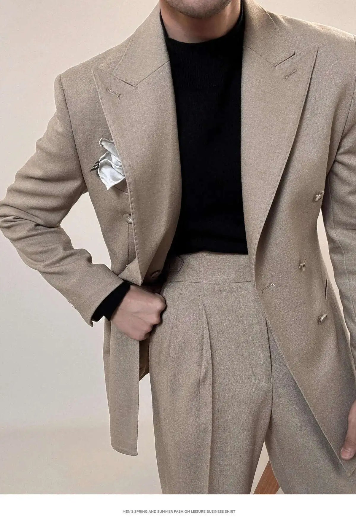 Traje informal de oficina, fiesta, graduación, esmoquin para hombre, traje de negocios de alta calidad, traje de boda para hombre, versátil