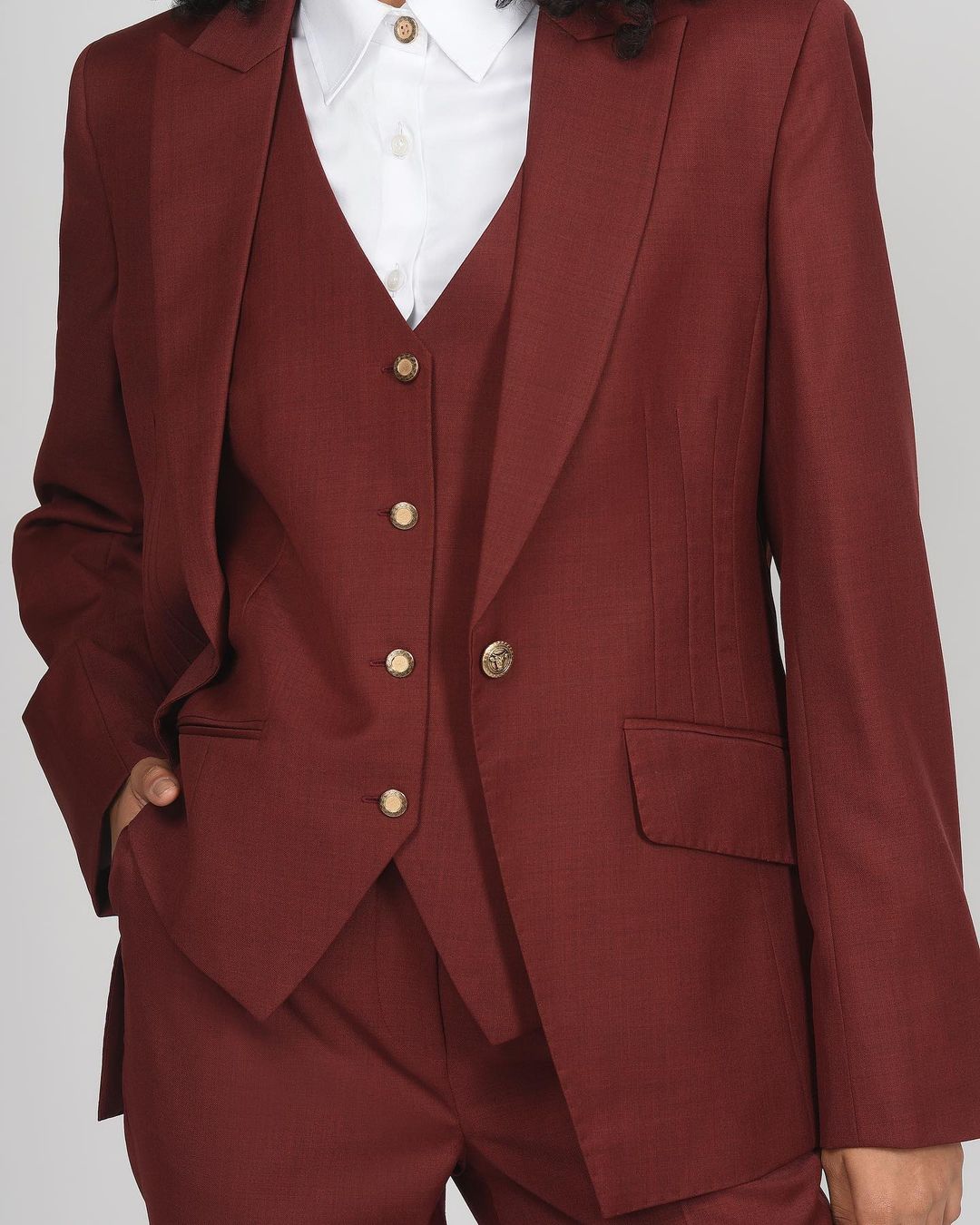 Costumes formels pour la mère de la mariée, uniformes de bureau pour femmes, ensembles de pantalons, tenues de soirée, de bal, de mariage, 3 pièces 