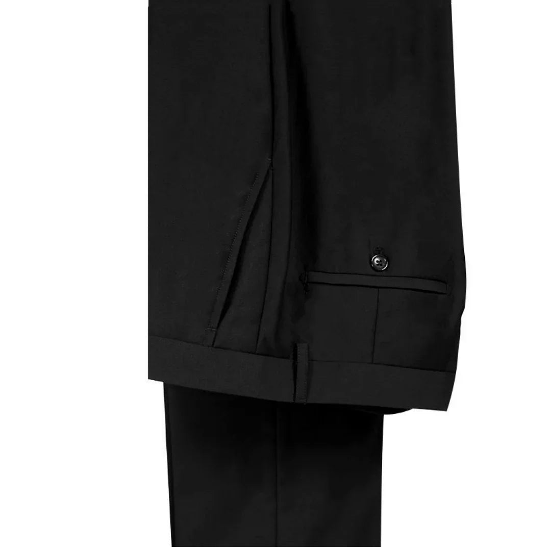 Vintage Beaded Wedding Suits for Groom Peaked Lapel Tuxedos Double Breasted 2 Pcs Jacket with Pants Customized