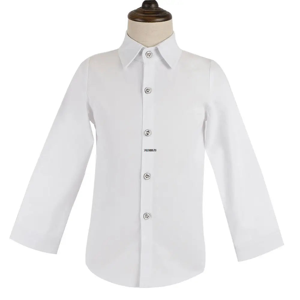 Boys Formal Blazer Suit Set with Trousers and T Shirt Two Piece Outfit for Kids