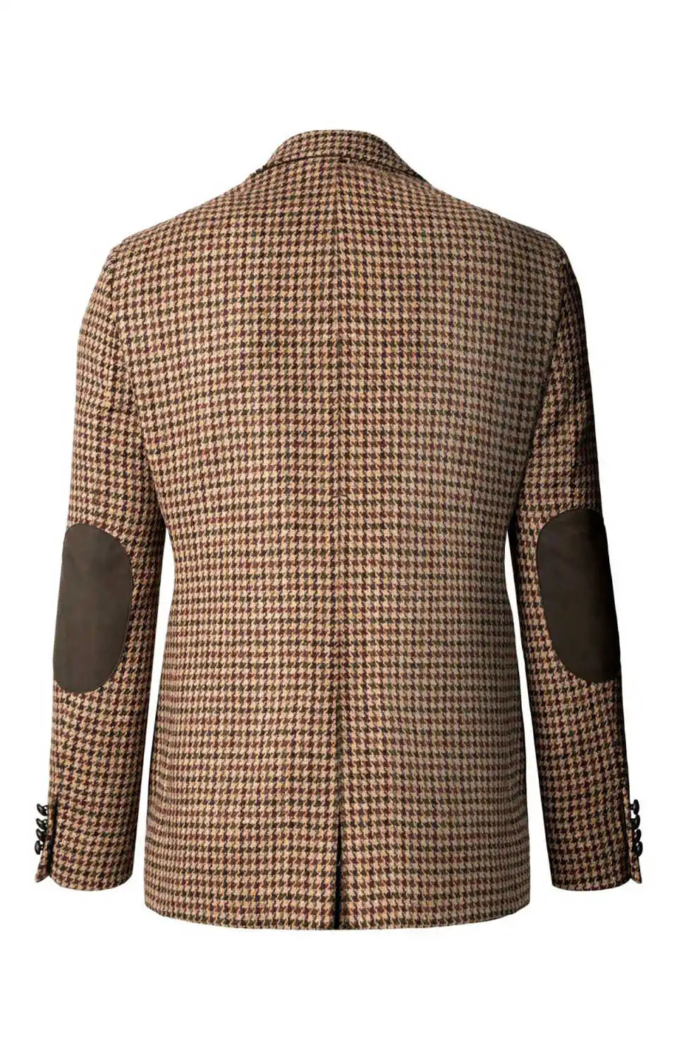 Daily Men Coat  1 Piece Set Jacket Single Breasted Man Overcoat Classic Fit Houndstooth Wool Blend Business Blazers Customized