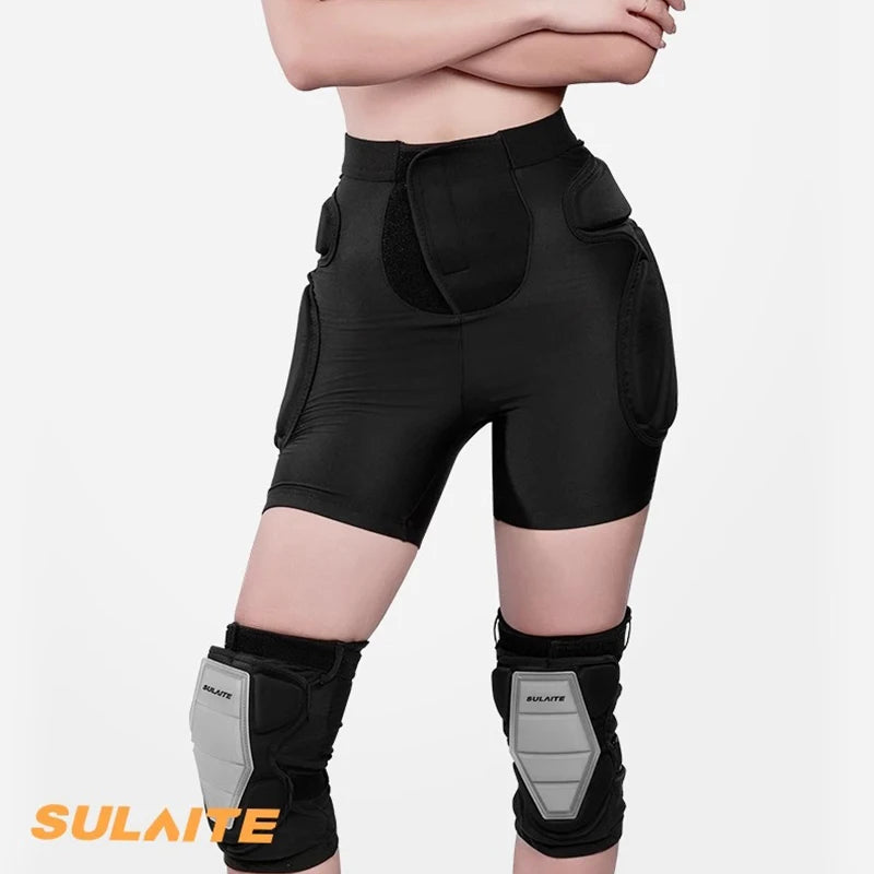 Protective Men Motorcycle Shorts Snowboard Sports Hip Butt Body Protection Gear Hockey Motocross Ski Shorts