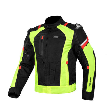 Motorcycle Racing Jacket Four Seasons Windproof Warm  Protective Gear Armor Aluminum Alloy Shoulder Protector