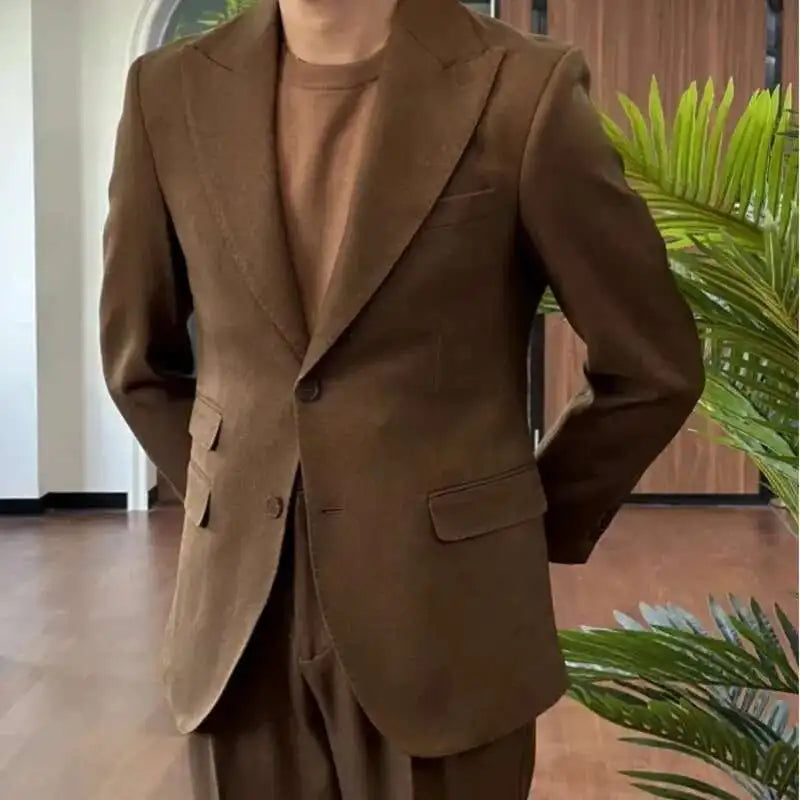 Business Dress Suit Wedding Suit for Men Versatile Casual Office Party Prom Costume Homme Green Men Tuxedo Suit