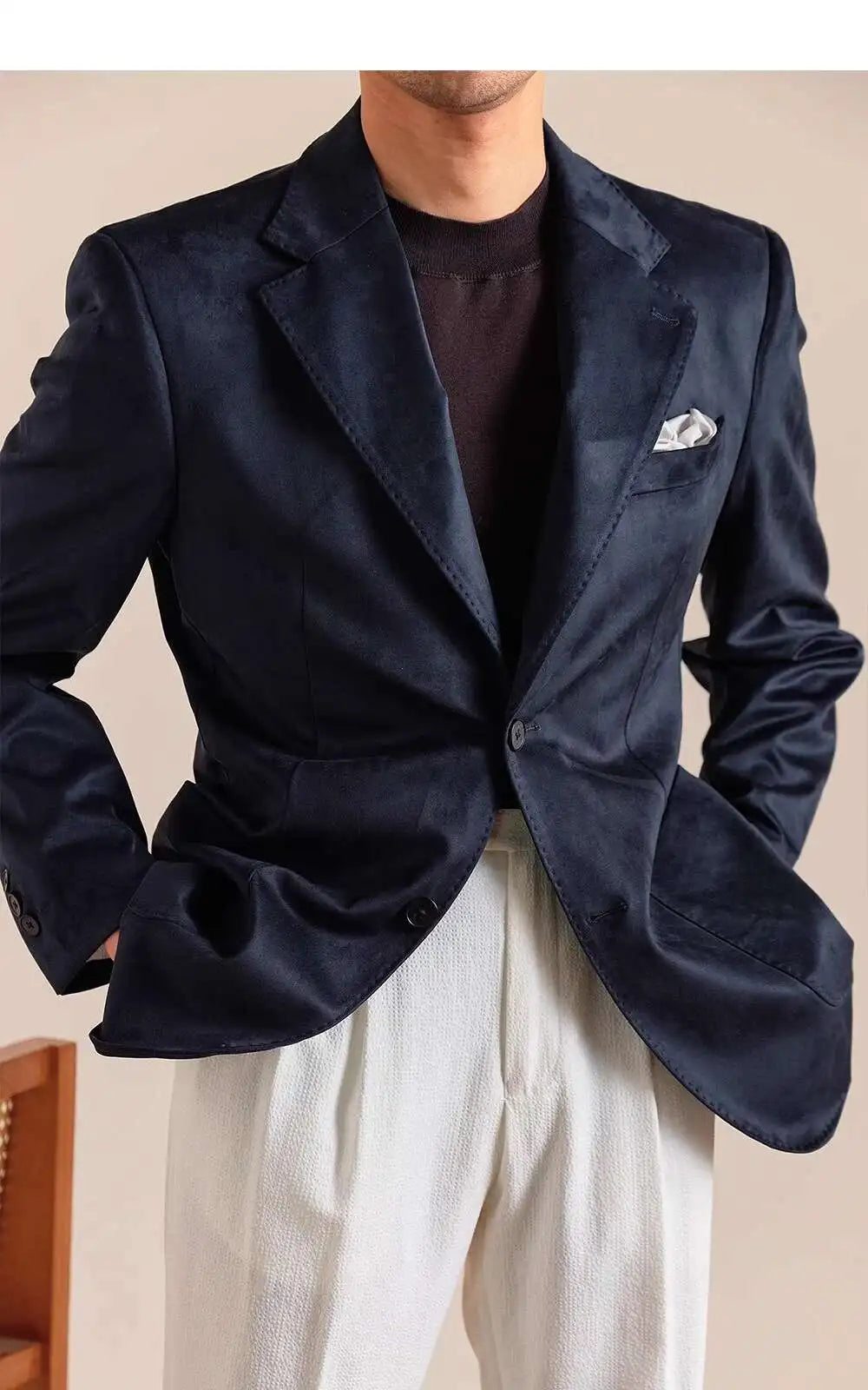 Italian Style Blazer Men Casual Business Spring Autumn Jacket Men Blazer Masculino Slim Fit Blazer Hombre Blazers Para Hombre
