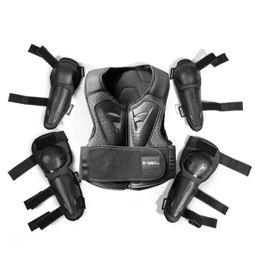 Devil Race Motorcycle Protective Gear Children's Armor Clothing Riding Protective Suit Sports Knee Pads Elbow Pads