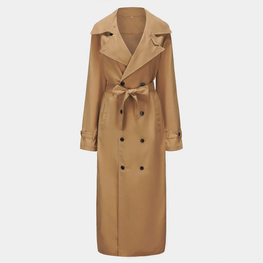 Streetwear Fashion Trench Men's Thin Coat Designer Overlong British Coats Man's Clothing with Epaulets Men's Jackets for Spring