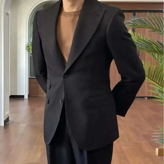 Business Dress Suit Wedding Suit for Men Versatile Casual Office Party Prom Costume Homme Green Men Tuxedo Suit