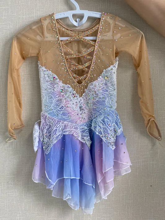 Figure Skating Performance Skirt Grading Kosten Customization