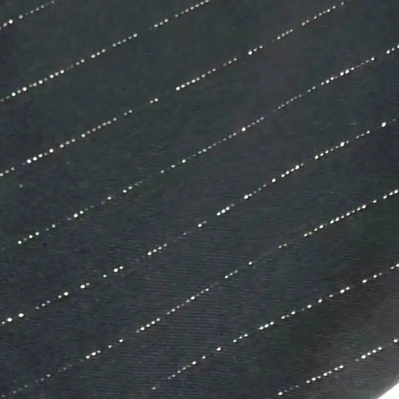 Lurex Yarn Casual Double Breasted Stripe for Men Blazer Masculino British Daily Men Blazer Hombre Fashion Shiny Slim Blazer