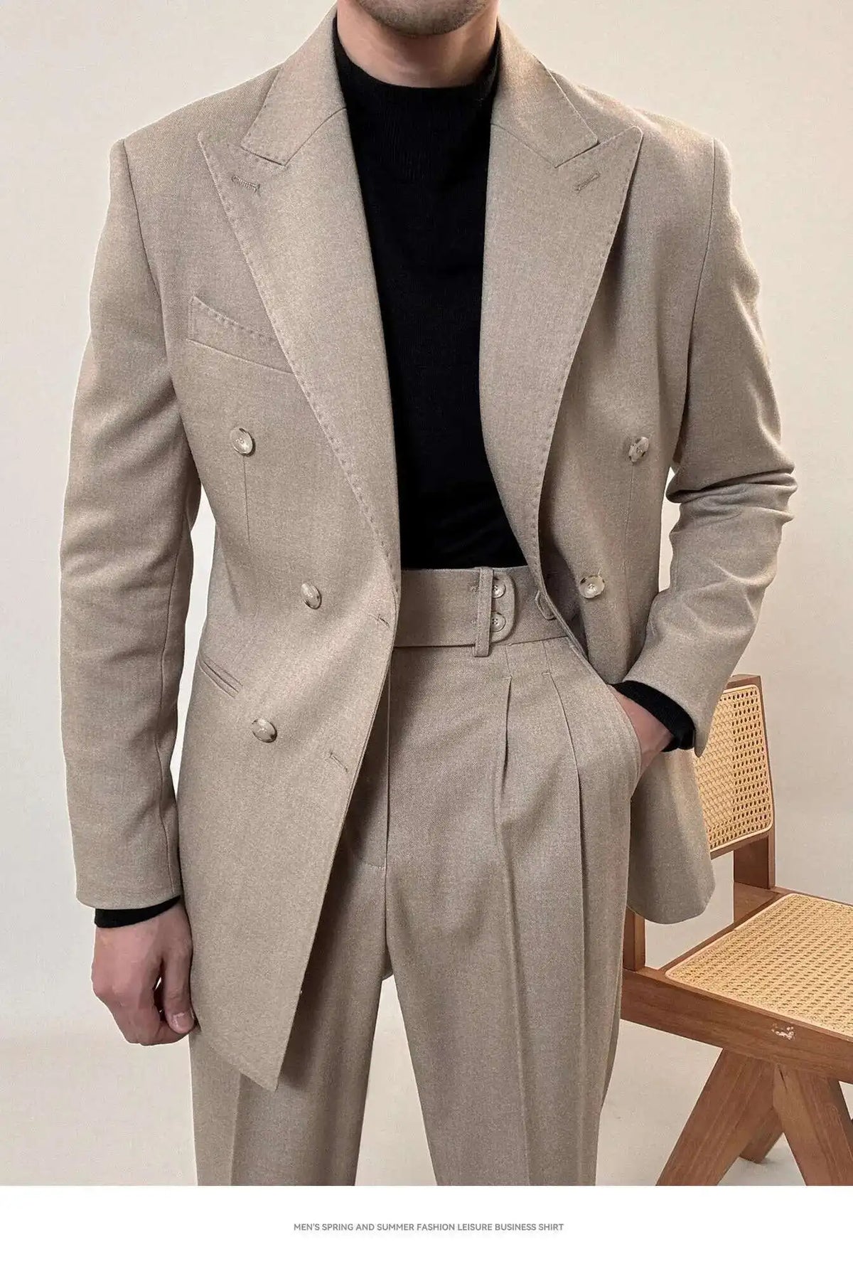 Traje informal de oficina, fiesta, graduación, esmoquin para hombre, traje de negocios de alta calidad, traje de boda para hombre, versátil