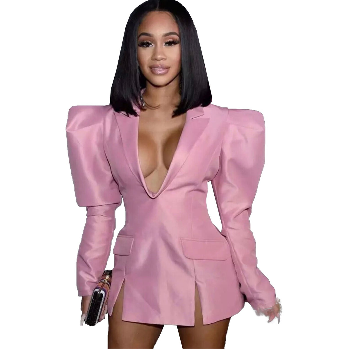 Blazer Street Power pour femme, veste personnalisée pour mariage, célébrité, soirée, tenue de soirée 