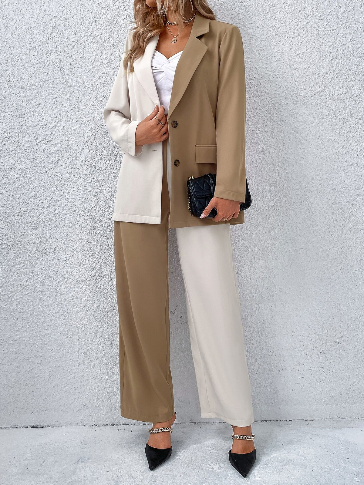 Traje de pantalón a juego de color primaveral para mujer, para madre de la novia, para verano, para fiesta de noche, boda, formal, 2 piezas 