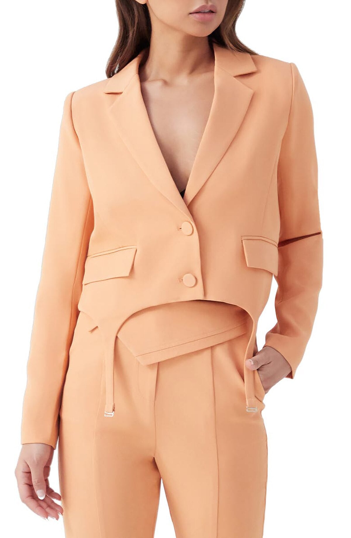 Designer Women Pants Suits Loose Short Jacket Celebrity Outfits Evening Party Mother of the Bride Wedding Formal 2 Pieces