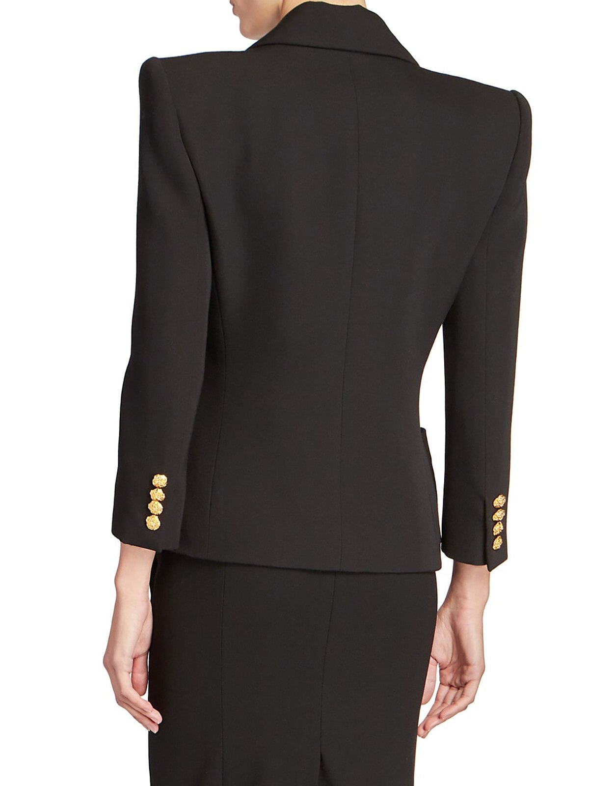 Mother of the Bride Suit Black Skirts Sets Office Lady Evening Party Blazer Guest Wear 2 Pieces